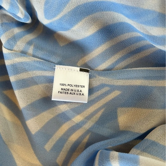 NWT MISA Los Angeles Light Blue Kalita Maxi Dress, size L - Picture 13 of 13